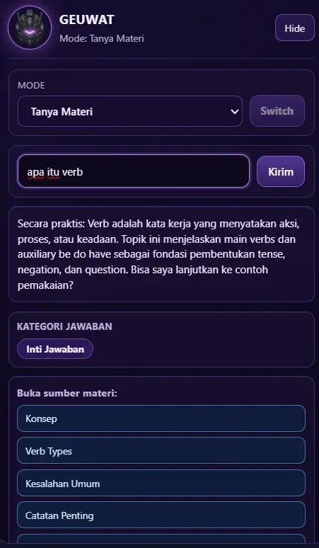 Preview robot GEUWAT